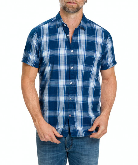 Мужская  рубашка короткий рукав PIONEER P1 40049/6615