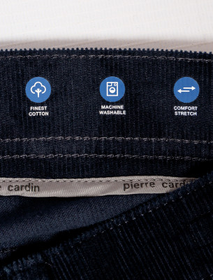 Мужские брюки вельвет 5 карманов PIERRE CARDIN C3 34540.3006/6000