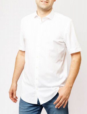 Мужская рубашка короткий рукав Pierre Cardin C6 15400.0004/1019