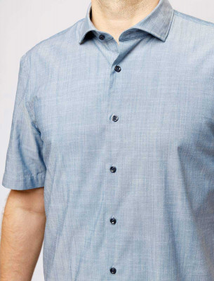 Мужская рубашка короткий рукав Pierre Cardin C6 15400.0004/6214