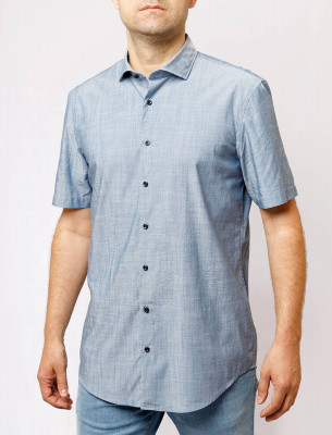 Мужская рубашка короткий рукав Pierre Cardin C6 15400.0004/6214