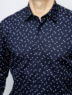 Мужская рубашка длинный рукав C6 11011.0516/6325