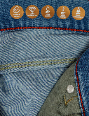 Мужские джинсы 5 карманов PIERRE CARDIN C7 34490.7749/6847