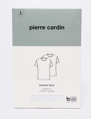 Мужская футболка короткий рукав 2 шт PIERRE CARDIN C5 29990.9000/1010