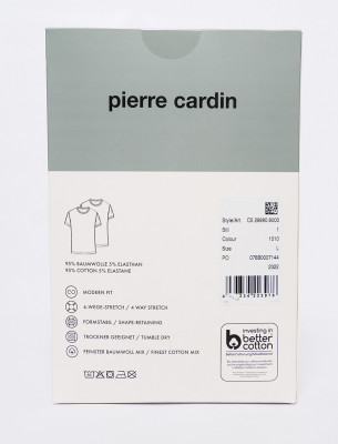 Мужская футболка короткий рукав 2 шт PIERRE CARDIN C5 29990.9000/1010
