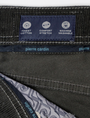 Мужские брюки вельвет 5 карманов PIERRE CARDIN C3 34540.3009/9203