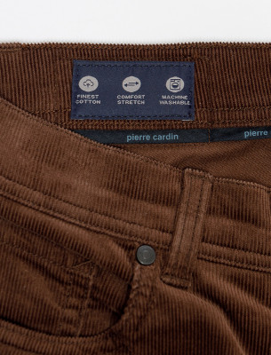 Мужские брюки вельвет 5 карманов PIERRE CARDIN C3 34540.3009/8310