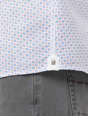 Мужская рубашка Pierre Cardin короткий рукав Airtouch 53915/000/27577/9000